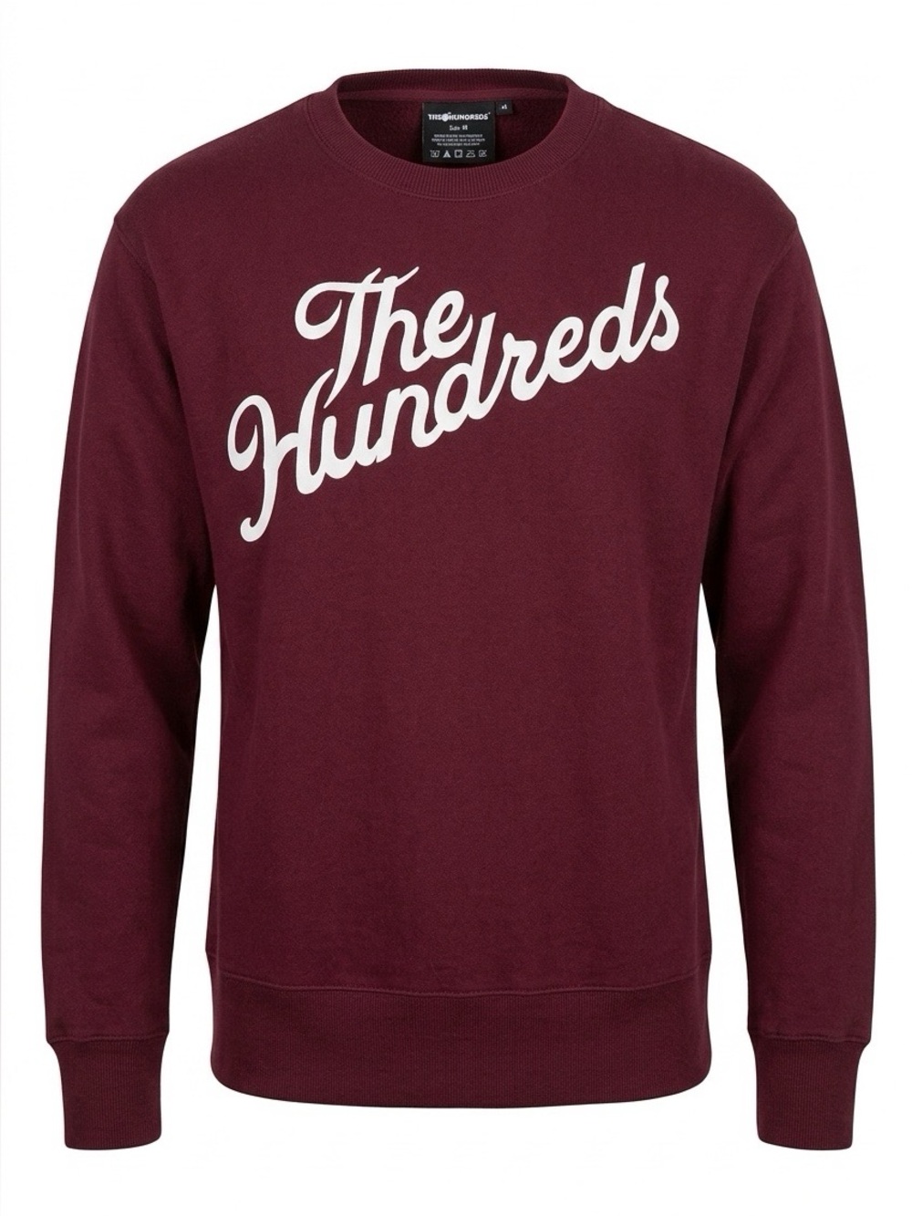 MAROON THE HUNDREDS SKATEBOARDING SWEATSHIRT SIZE LARGE EUC